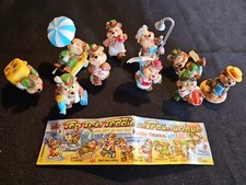 Die Top Ten Teddies Im Traumurlaub serie komplettsatz 10 Figuren 1999 Ü-Eier