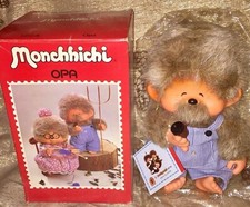 Original Sekiguchi MONCHHICHI OPA Gran´pa Figur Monchichi *OVP* *Rarität* *w194*