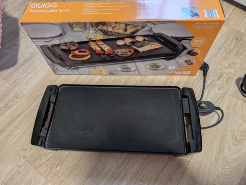 Quigg teppanyaki grill - grill, 1800w