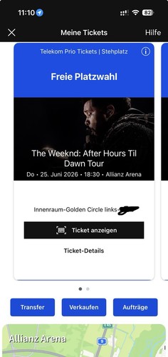 The weeknd konzert tickets - konzert,