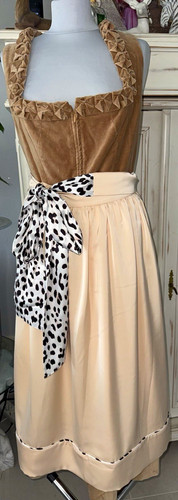 Damen dirndl samt - gr., 38/40,