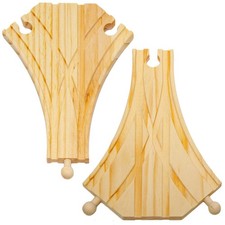 Holzeisenbahn Weiche 2 STÜCK