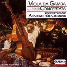 Viola gamba concertate - da,
