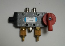 UNIVER CM-430E Pneumatikventil mit Handbetätigung neuwertig