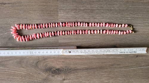 Rhodochrosit halskette mit