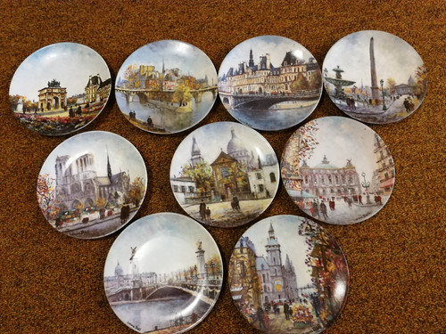 Limoges porzellan wandteller - limoges,