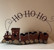 Weihnachtszug Metall Eisenbahn