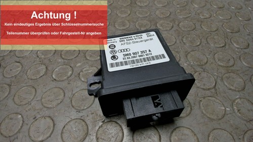 Steuergerät kurvenlicht afs2 - steuergerät,