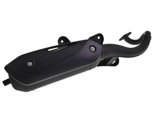 Auspuff TECNIGAS Silent Pro Black für PEUGEOT Jetforce Ludix 2 Speedfight 3