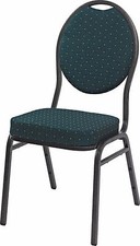 MONZA® Plus grün Saalstuhl Stapelstuhl Stapelstühle Bankettstuhl Pokerstuhl