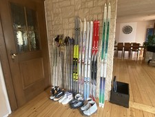 Ski, Langlaufski, Stöcke