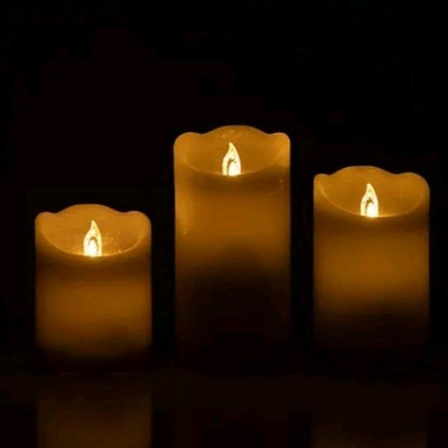 Elambia led kerzen rustic - led,