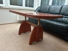 COUCHTISCH KIRSCHE FURNIERT HÖHENVERSTELLBAR (Tisch Beistelltisch)