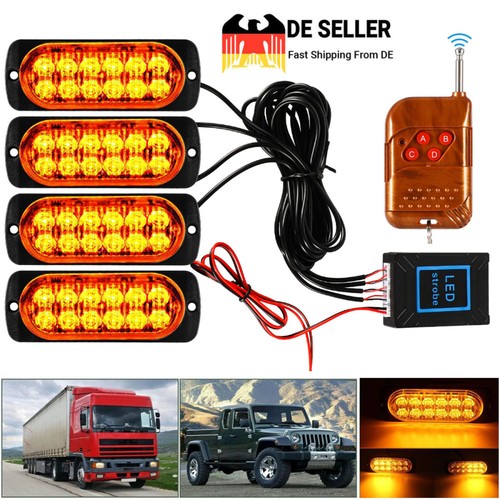 4stk 12led auto frontblitzer - 4stk,