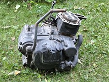 Alter Kawasaki KL 250 D Motor Oldtimer