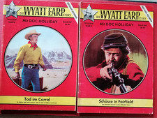 2 x " Die Wyatt Earp Story " 1. Auflage sehr guter Zustand ( 1-1-2 ) Wildwest