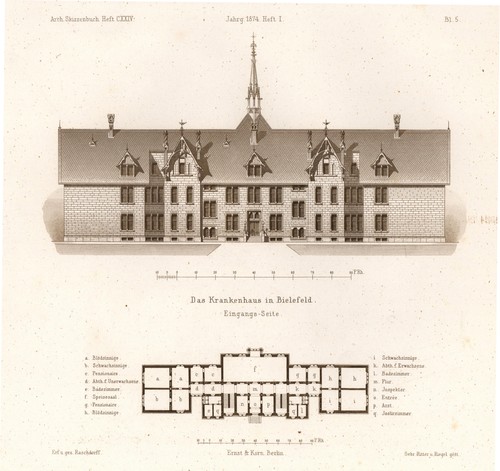 Bielefeld krankenhaus eingang - bielefeld,