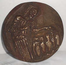 Bronze Relief - Tisa von der