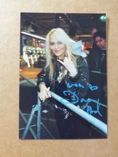 DORO PESCH signed Autogramm