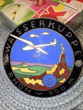 Emaille Plakette Wasserkuppe