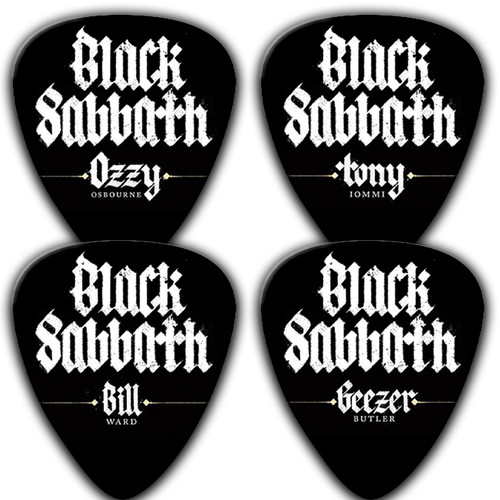 Black sabbath ozzy osbourne - black,