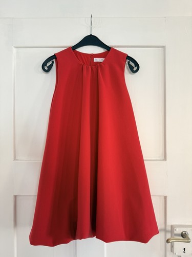 Zara kinder ballon kleid rot - zara,
