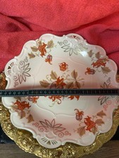 Eschenbach Bavaria Elfenbein Porzellan Schüssel und Tiefer Teller 27 Cm