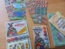 Alte Vintage Ostereier Farben