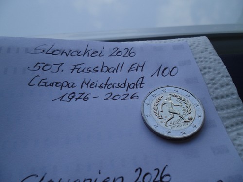 Euro münze slowakei 2026 - ,