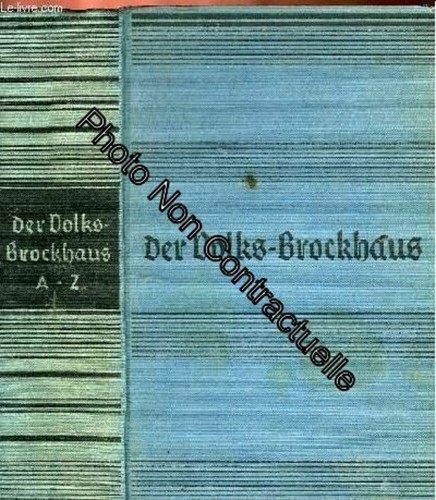 Der volks brockhaus - der, volks-brockhaus