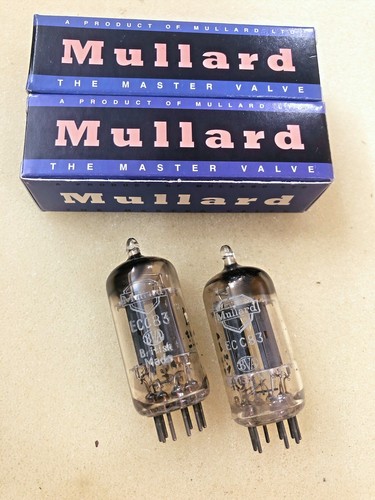 Mullard ecc83 12ax7 1957 - mullard,
