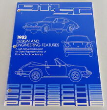 Schulungsunterlagen / Verkäuferhandbuch Porsche 911 SC von 1983