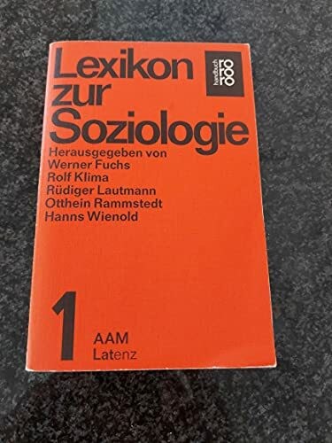 Lexikon zur soziologie aam - zur, i.