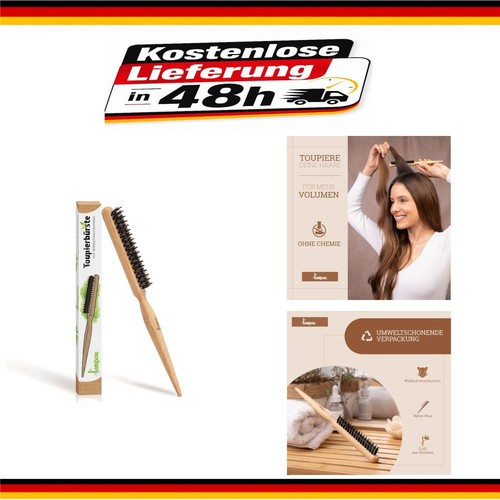 Lampox toupierbürste mit - lampox,