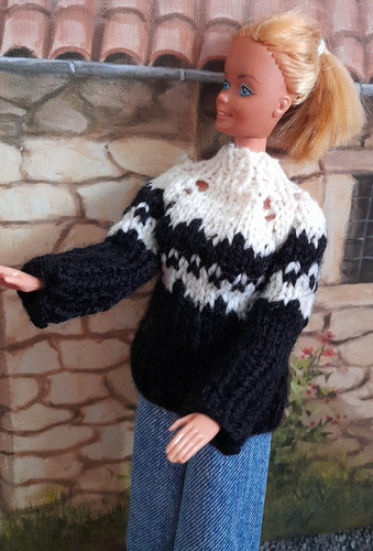 Barbie handgestrickter - ",