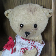 Teddy u. Hase Künstlerbär