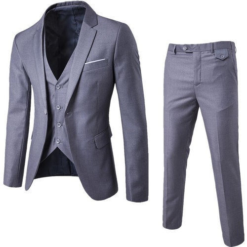 Herren slim fit anzüge - herren, 3tlg