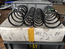 Original VW Polo 6N 6N1 Fahrwerksfedern Spiralfedern Federn Set Grün/Weiß 