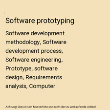 Software prototyping: Software