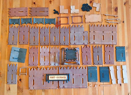 Playmobil western fort randall - western,