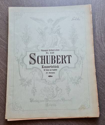 Schubert konzertstück für - -,