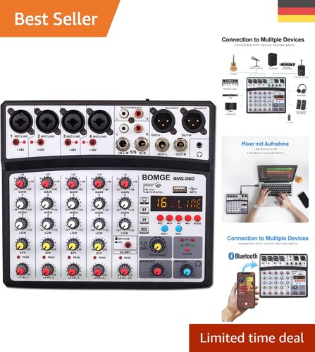 Professioneller kanal dj - professioneller, 6-kanal