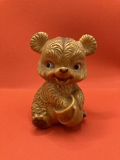 DDR Kleinkinder Spielzeug  Quietschtier Honig   Bär Ouietsch Figur Sammeln Tier