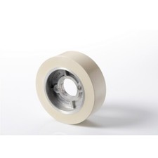 HolzHer Vorschubrolle Gummi 110 x 50 mm weiß für Vorschubapparate Holz-her SCM