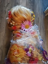 Rapunzel Perücke, geflochten, Braid Wig, Blond, wie neu 