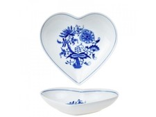 Zwiebelmuster Original Bohemia Schale Herz R 16 cm Porzellan Neu OVP Karlsbader