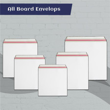 Ganzkarton weiß Umschläge quadratischer Stil Umschlag Aufbewahrung Paket Versandumschlag