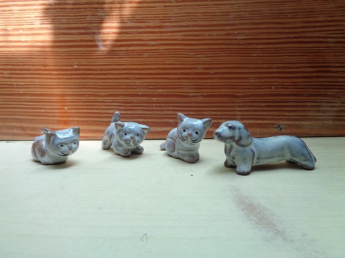 Kleine tonfiguren glasiert - kleine,