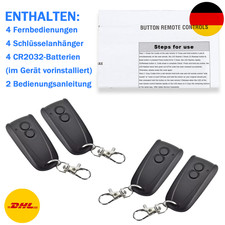 4x Garagentor Handsender für