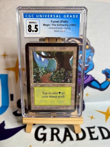 Mtg forest alpha cgc 1993 - forest,